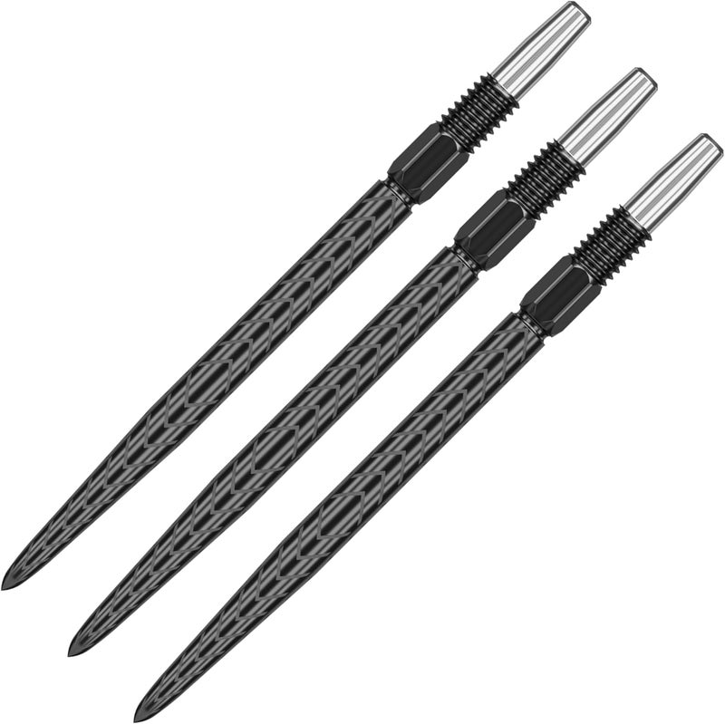 Target Darts نقاط دارت سويس بوينت، RVE (عبوة 3 قطع من النصائح) 30 مم - أسود | تغيير نقاط الدارت، نقاط سويس ستورم، ملحقات دارت احترافية - Image 1